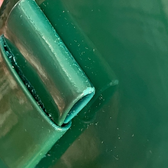 Miu Miu long wallet zipper green ribbon NWOT - Picture 11 of 16